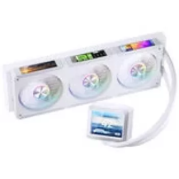 Jonsbo TF3-360SCW AiO vedelik CPU jahuti 360mm, ARGB, valge