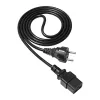 Akyga serveri toitekaabel CEE 7/7 - IEC C19, 250 V, 1,8 m (AK-UP-01)