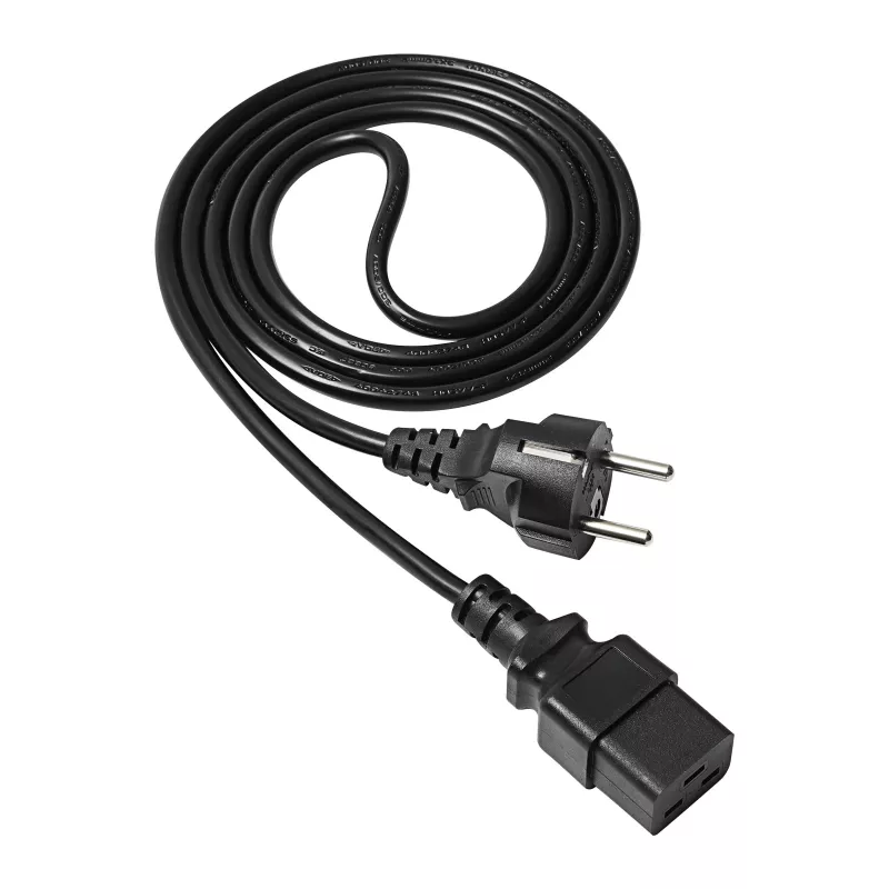 Akyga serveri toitekaabel CEE 7/7 - IEC C19, 250 V, 1,8 m (AK-UP-01)