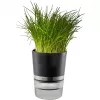GEFU BOTANICO ürdipott, eraldiseisev, plastik, roostevaba teras, must