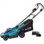Makita DLM330RT muruniiduk, järelkäidav muruniiduk, aku, must - sinine (DLM330RT)