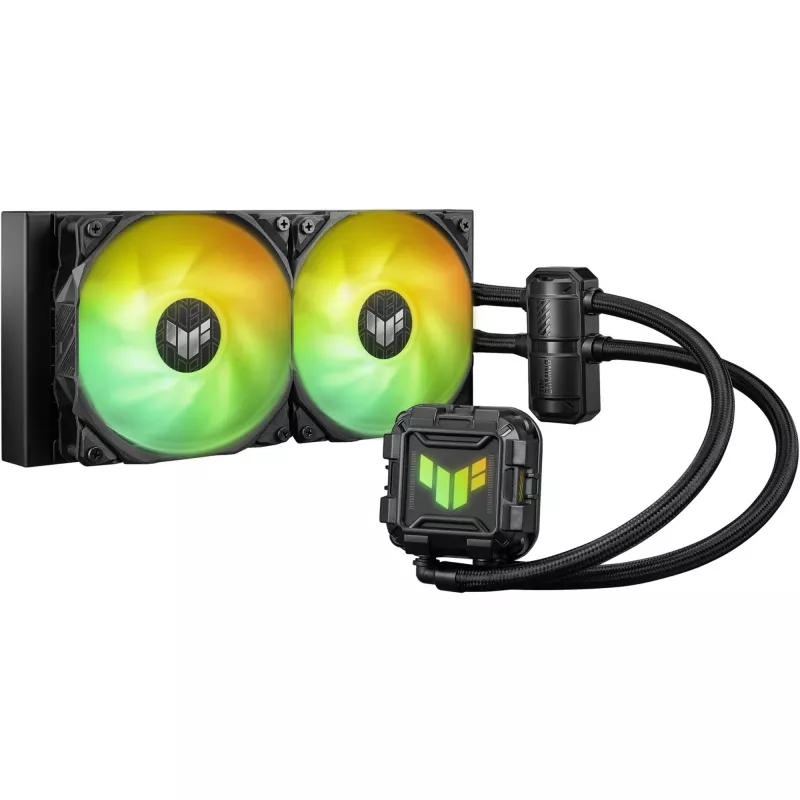 ASUS TUF GAMING LC II 240 ARGB protsessori vedelikjahutuse komplekt 12 cm Must