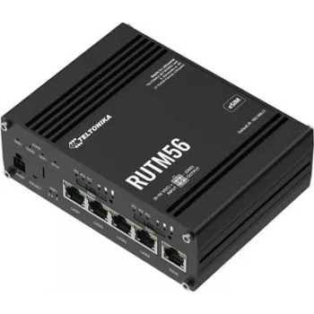 Ruuter TELTONIKA RUTM56 kahe modemiga, 802.11ac Wi‑Fi, Gigabit LAN x4, Mesh-tugi, MU‑MIMO (ilma mobiilse lairibata)