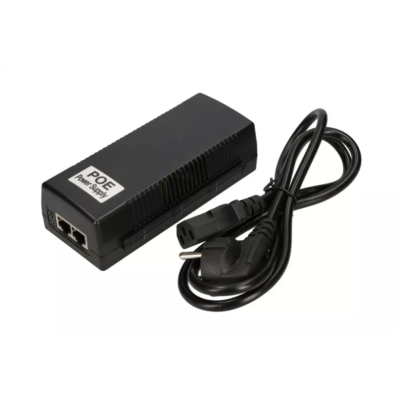 Extralink POE-48-48W toiteplokk, 48V, 1A, 48W, Gigabit 802.3af/at