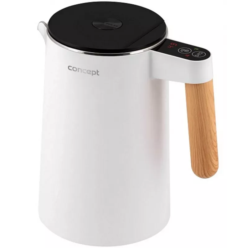 Roostevabast terasest veekeetja valge 1,5 l Salt & Pepper Concept RK3300