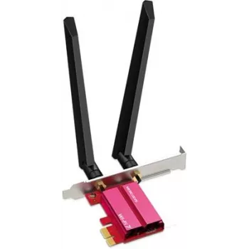 PCIe kolmeribalise WiFi 7 adapter MERCUSYS MA47BE — kiire traadita ühenduvus