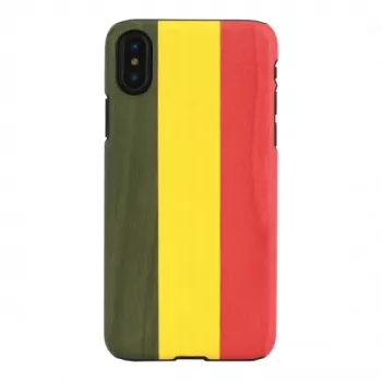man and wood nutitelefoni ümbris iPhone X/XS jaoks — Reggae Must, kaitsev kõva tagakaas