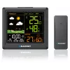 Ilmajaam BLAUPUNKT WS25BK — sise- ja välistemperatuuri ning -niiskuse monitor, must, 1 andur, LCD-ekraan