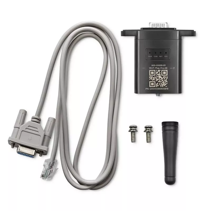 Wi‑Fi moodul päikeseinverterile QOLTEC 53963 RS232 — RS232 ühenduvus, mudel 53963