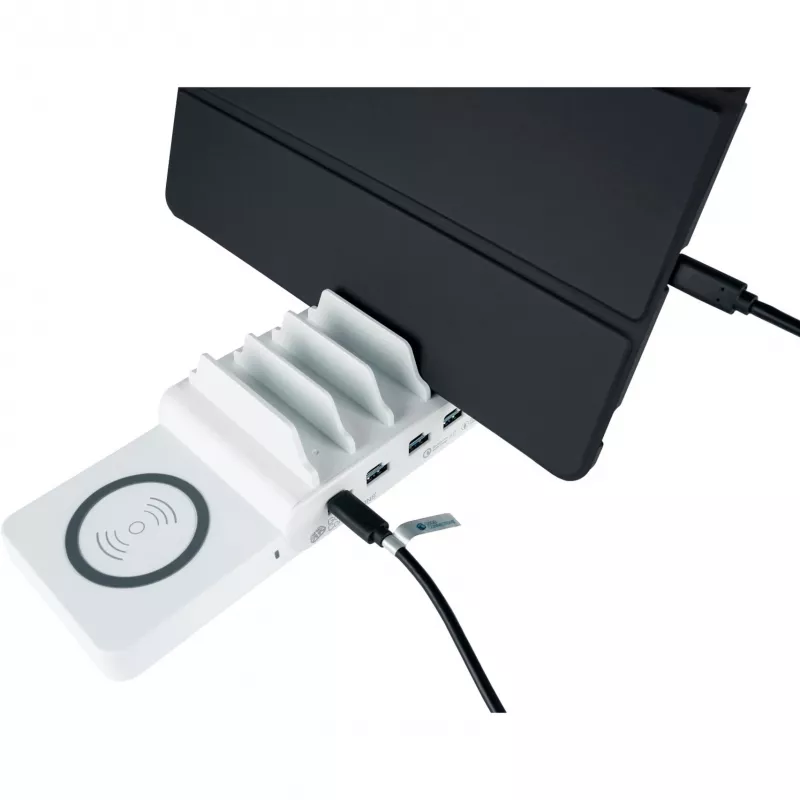 Mobiilseadme laadija Alcasa PCA-D006WQL Valge Kiirlaadimine