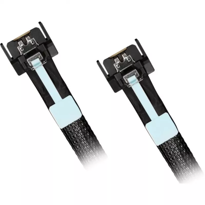 Draiviadapter ICY BOX MB413L-B — MCIO 8i SFF-TA-1016 kaheks MCIO 4i SFF-TA-1016