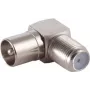 IEC-nurgaadapter ShiverPeaks 85209 — F-tüüpi pistikupesa IEC paremnurk-adapterile