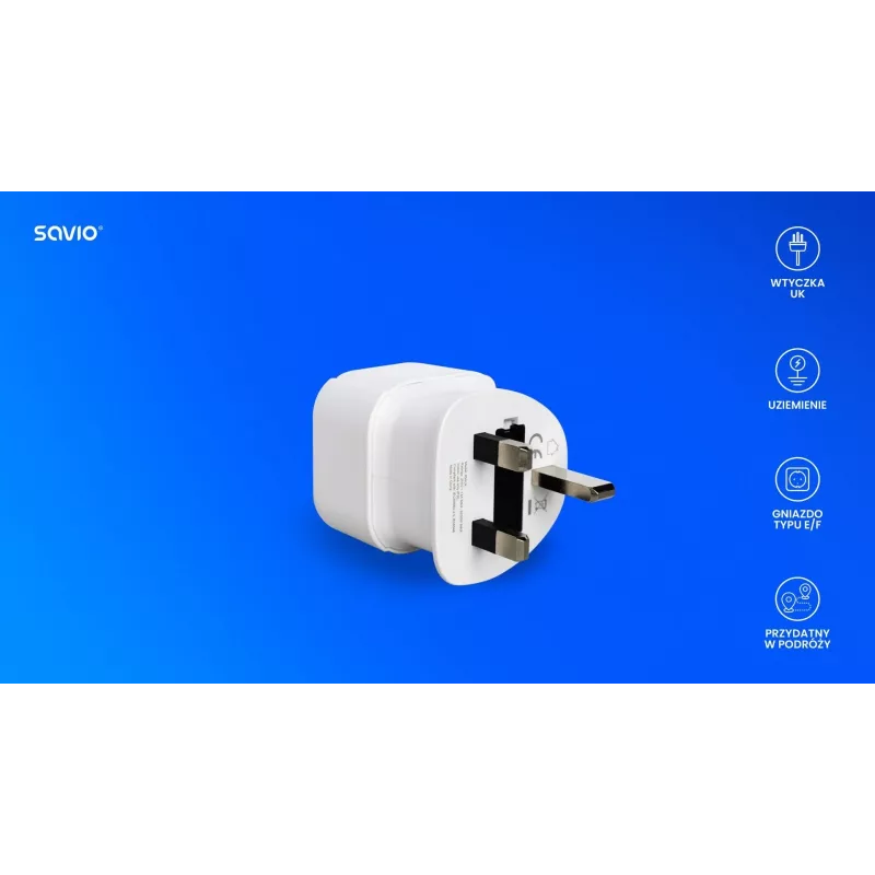 Reisiadapter AP-04 SAVIO