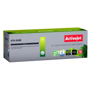 Ühilduv ActiveJet toonerikassett ATH-36NB Supreme Canonile/HP-le, must, 2000 lehekülge, üksikpakend