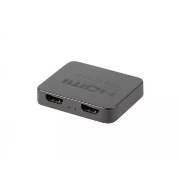 HDMI-jagaja LANBERG SPV-HDMI-1002 — 2x HDMI-väljundit, 4K, USB-C-sisend