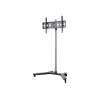 Edbak TR51 Monitor Mount Stand 152,4 cm 60 tolli põrand Must 80 kg kandevõime