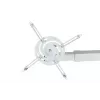Seinakinnitus AVTEK WallMount Next 1200 — teras, valge, teleskoopne, 360° pöörlev, kaldenurk ±42°, maksimaalne koormus 20 kg