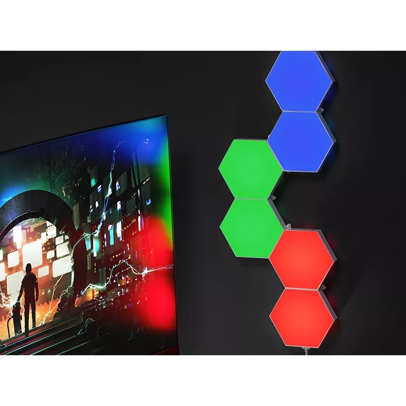 Süvistatav RGB LED-paneel TRACER Smart Hexagon Tracer 47256 Ambience TRAOSW47256
