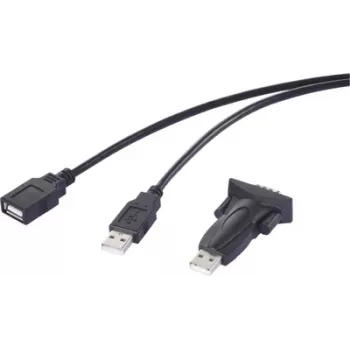 Renkforce USB 2.0 jadaadapter [1x - 1x RS232-pistik] (RF-6801264)