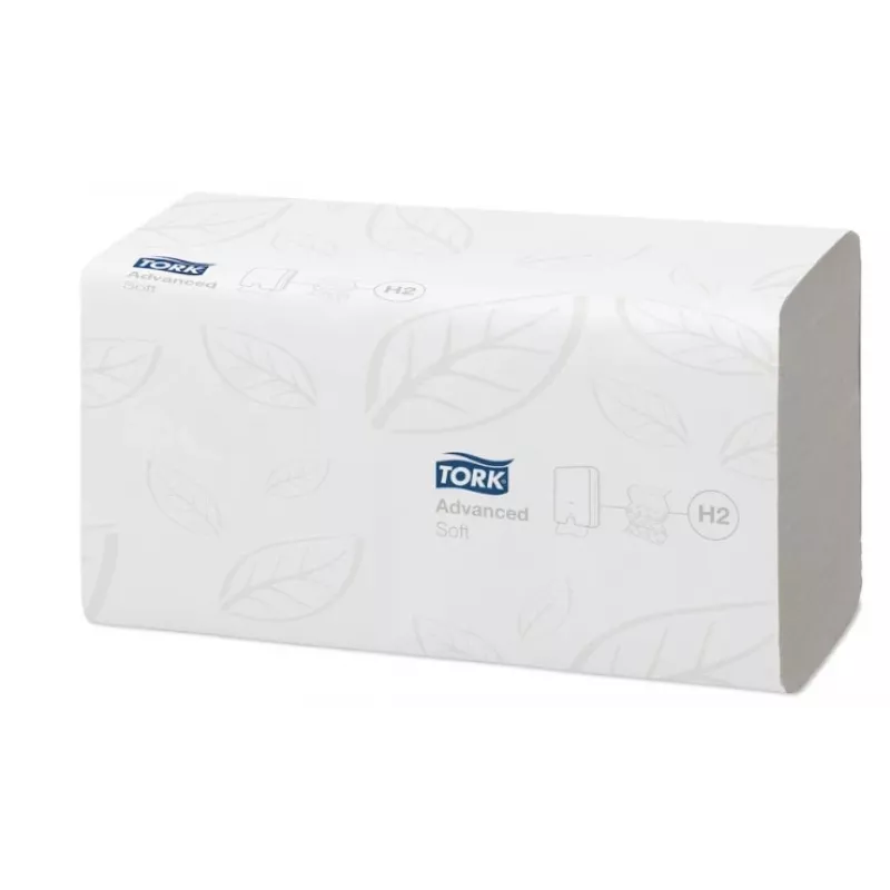 Paberkäterätid Tork Xpress Multifold Soft H2 2-kihilised 180 lehte 25,5x21,2 cm