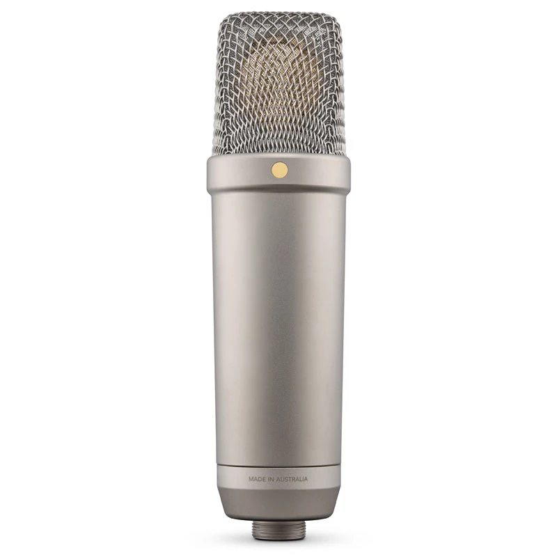Stuudiokondensaator-mikrofon RØDE NT1‑A 5th Gen — kardioidne, XLR/USB, 24/32‑bitine, kuni 192 kHz, max SPL 142 dB, hõbedane