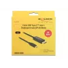 Video kaabli adapter USB USB-C DisplayPort DeLOCK 85255