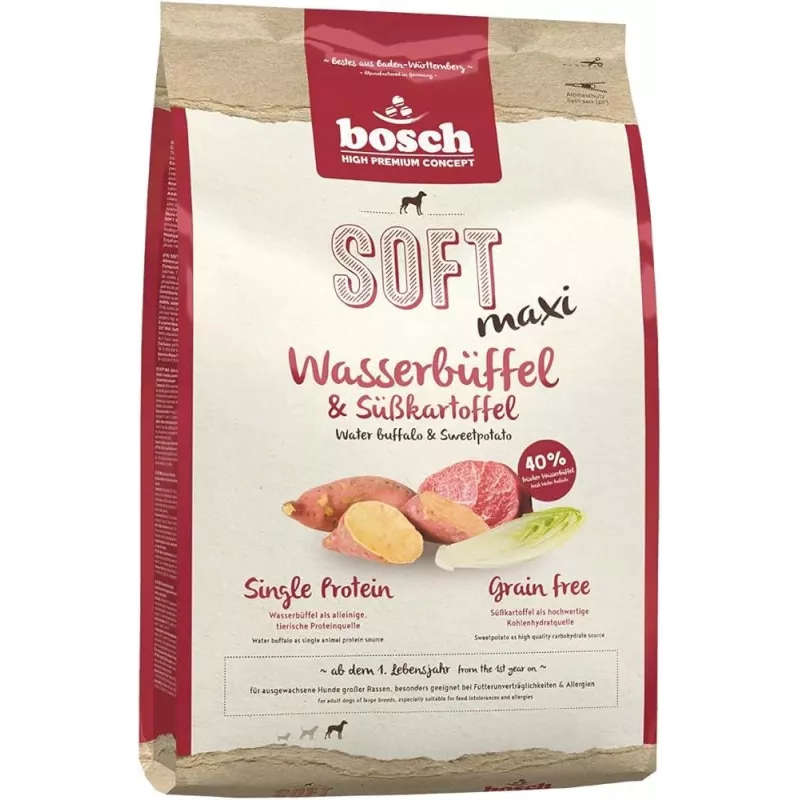 BOSCH Soft Maxi veeühvel ja bataat - kuiv koeratoit - 2,5 kg