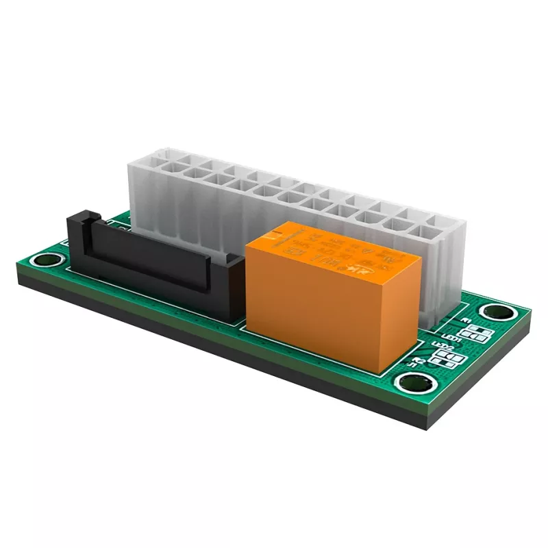 Toiteadapteri plaat Akasa AK-CBPW28-KT02 24-kontaktiline ATX-toiteadapter SATA-toitepistikule