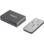 SpeaKa Professional SP-HDS-210 3 pordiga HDMI-lüliti, Ultra HD-toega 7680 x 4320 pikslit (SP-10461504)