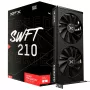 Graafikakaart XFX Radeon RX 7600 — 8 GB GDDR6, PCIe 4.0, 128-bit, 2x DisplayPort 2.1, HDMI 2.1, 2 ventilaatorit