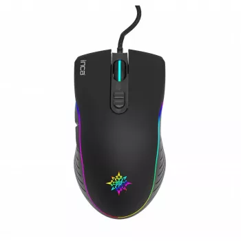 INCA mängurihiir IMG-GT15 4800 DPI. RGB. 7 nuppu. USB. SW jaemüük