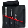 Knipex rullitav kott TwinGrip esihaardetangide komplekt, 3-osaline, pikkused 150/200/250 mm, punane