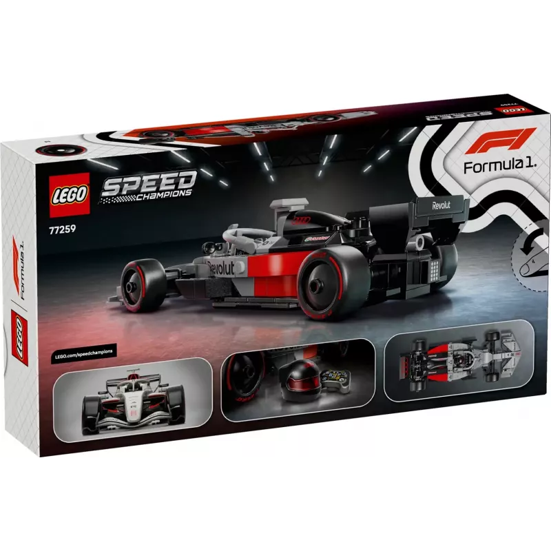 LEGO SPEED CHAMPIONS 77259 Audi Revolut F1 Team R26 võidusõiduauto