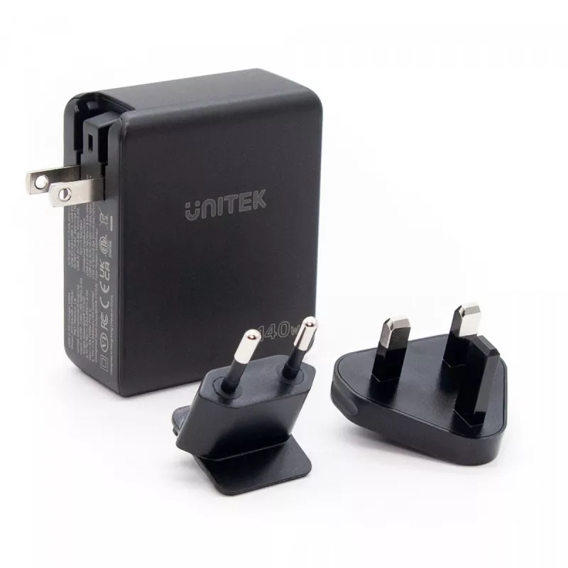 UNITEK P1115A mobiilseadme laadija Must