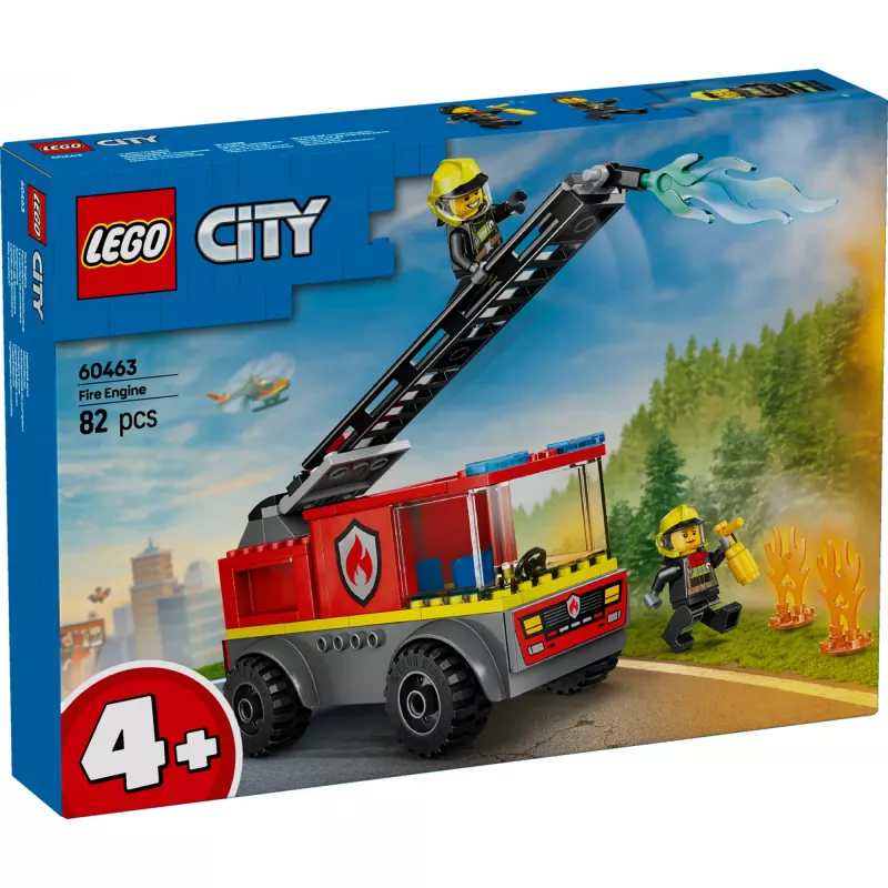 LEGO CITY 60463 Tuletõrjeauto redeliga