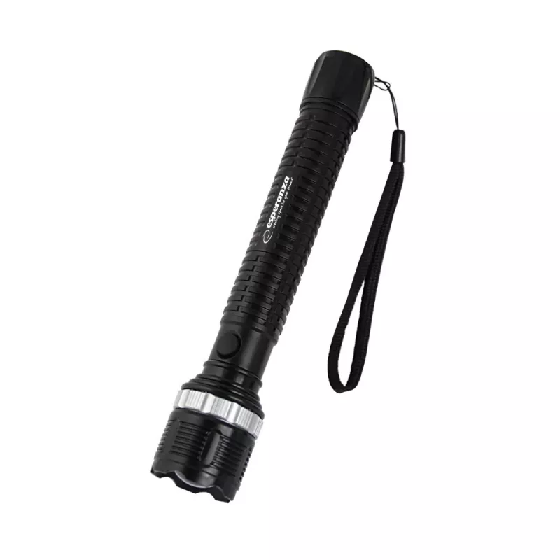 Käeshoitav taskulamp ESPERANZA Epione XL LED 1,2 W 100 lm 100 m Must, patarei R20 (3)