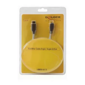 FireWire A/B kaabel DeLOCK 82589 2,0 m hall isane/isane