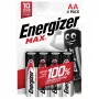 Leelispatareid LR6/AA blister 4 tk MAX