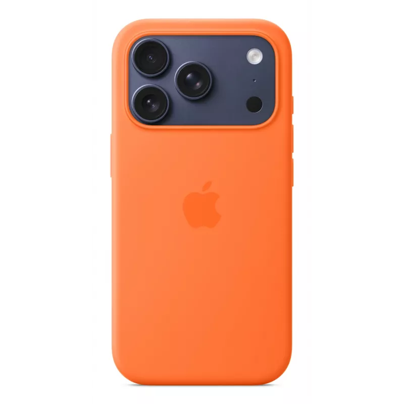 Silikoonümbrise Apple iPhone 17 Pro MagSafe oranž kate