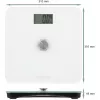 Elektrooniline isiklik kaal Profi-Care PC-PW 3112 – kandevõime 180 kg, täpsus 100 g, 310×310×44 mm, LCD-ekraan