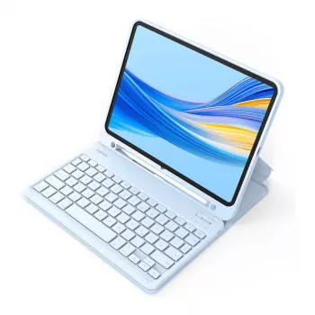 Klaviatuur Inateck KB04002 QWERTY Bluetooth puuteplaadiga sinine