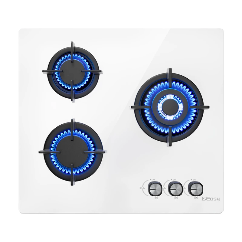 ISEASY MGBG-603 gaasipliit, 3 põletit (valge)