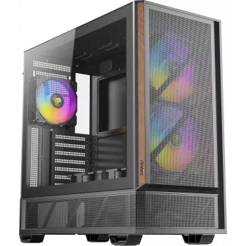 Antec P30 AIR PC-korpus, Midi-Tower, ATX, karastatud klaas - must (0-761345-10255-1)