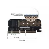 Laienduskaart, adapter M.2 NVMe M-Key PCI-E Savio AK-41