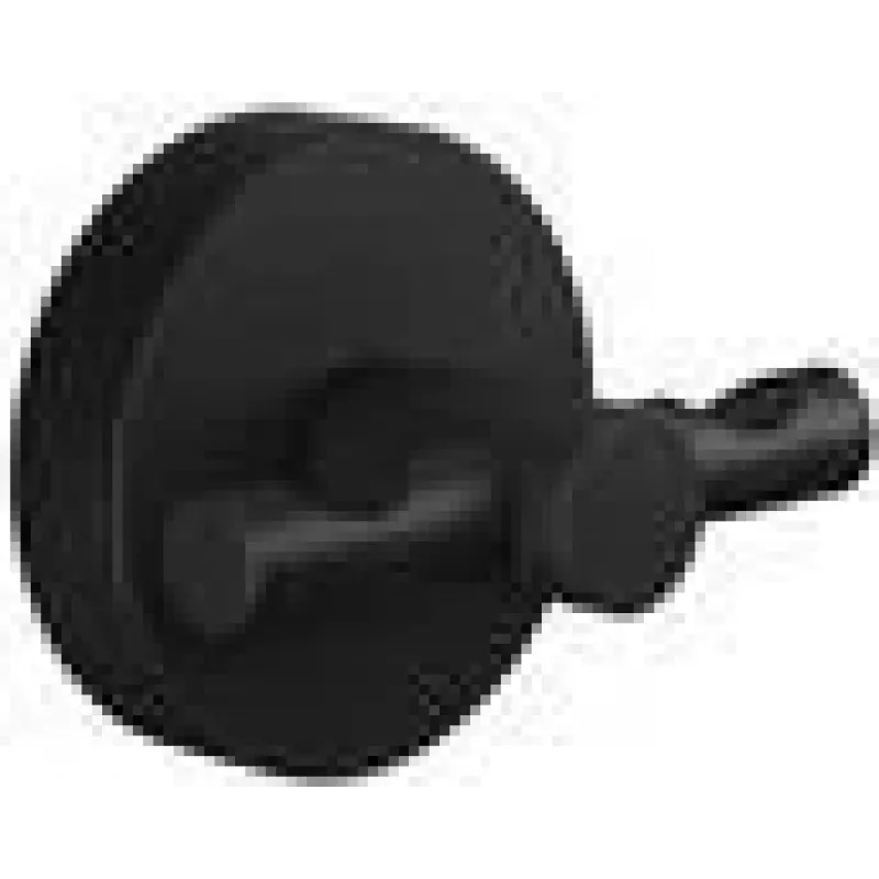 tesa Coat Hook 40564-00000-00 MOON Must Konksude arv: 2 (L x K x S) 50 x 53 x 65 mm Metall Must (matt) 1 tk (40564-00000-00)