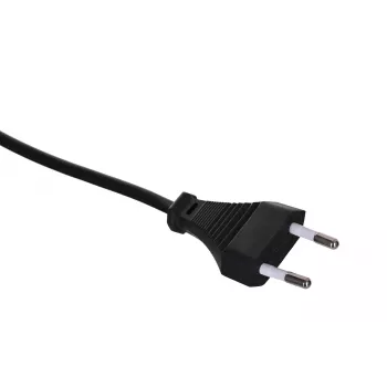 Savio CL-100 toitekaabel must 1,8 m IEC tüüp E (3,4 mm, 3,1 mm) IEC C7
