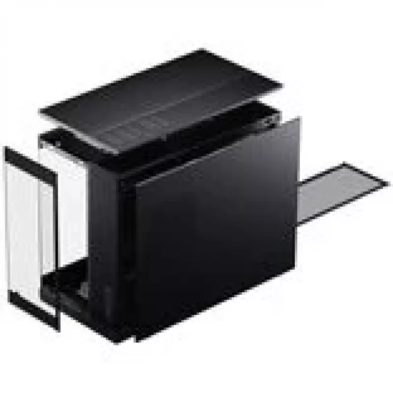 PHANTEKS XT V3 PC-korpus, minikorpus, mATX, karastatud klaas – kaasas 3x 120 mm ventilaator, must