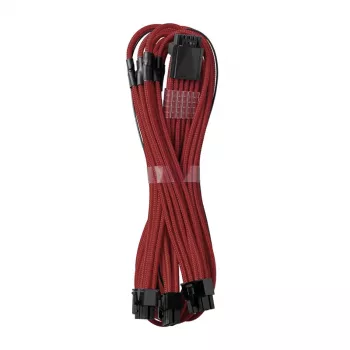 CableMod C-Series PRO ModMesh 12VHPWR kuni 3x PCI-e kaabel Corsairile - 60cm, tumepunane