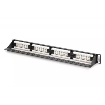 Digitus CAT 6 patch panel, varjestamata DN-91624U-CR
