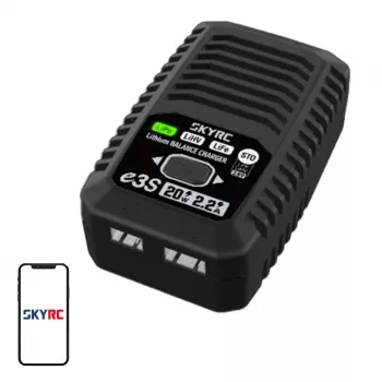 SkyRC e3S 2S/3S laadija